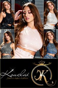 glitter TOP fits 6-8