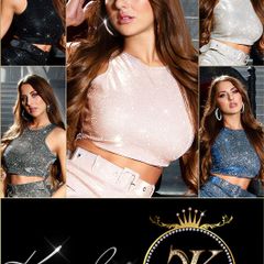 glitter TOP fits 6-8