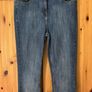 Marks & Spencer Ladies Blue Jeans. High Quality. Size 12 Slim Fit.  Slight Stretch. Immaculate Image 3