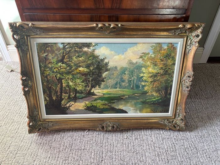 framed paint