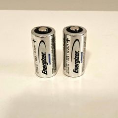 Energizer 123 Lithium 3V Batteries (Pair)