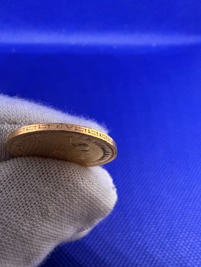 1902 Russian 5 Roubles gold coin