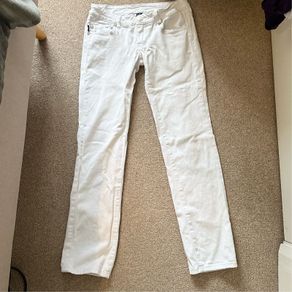 Victoria Beckham for Rock & Republic White Jeans 28"