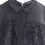 black lace overlay dress Image 3