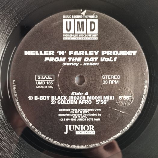 Heller N Farley - Ultra Flava! - UMD Records - ORIGINAL First PRESSING!! Mid 90s House CLASSIC!