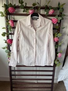 shirt Tommy Hilfiger size small Bnwot pink striped shirt 100% cotton