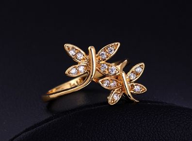 18K Rose Gold Plated Ring