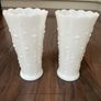 Vintage Milk Glass Vases Image 2