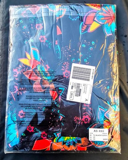 Joe Brown Black Floral Midi Dress - Size 14