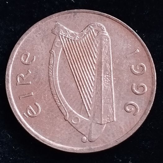 Ireland - 1996 - 1 Penny - Bird - UNC - KM.12a - [2038]