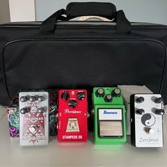 Pedal Clearout! Overdrive, Reverb, Pedalboard