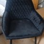 Velvet beauty chair Image 4