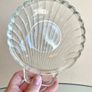 Set of 4 Vintage Pyrex Glass Shell Dishes Plates Bowls Image 4