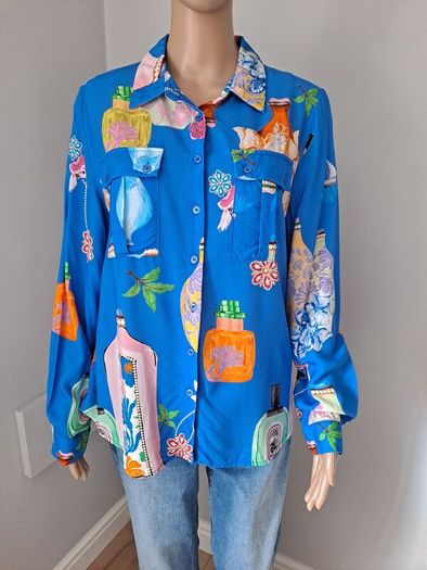 High end blouse/shirt by The Girls Curiosity size XL UK 14