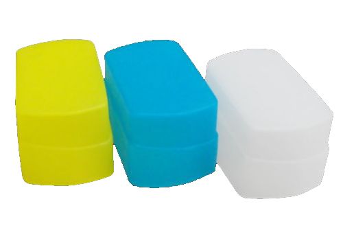 5W x 8L x 4H cm Blue + Yellow + White kit Bounce Flash Diffuser Cap Large