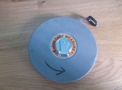 Vintage Eslon Tape Measure - 100 ft