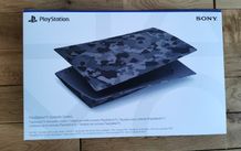 PS5 Official Disc Edition Cover Grey Camouflage