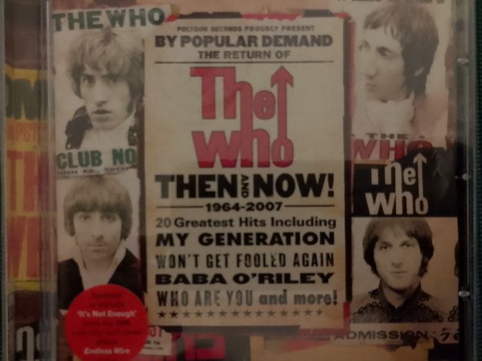 The Who - Then And Now CD (2007) Reissue Compilation Classic Rock EX+
