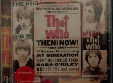 The Who - Then And Now CD (2007) Reissue Compilation Classic Rock EX+