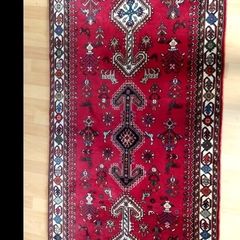 Beautiful Persian Abadeh Runner and Matching Rug Carpet