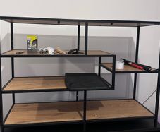 Stunning Industrial 4-Tier Shelf Unit - Great Condition