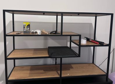 Stunning Industrial 4-Tier Shelf Unit - Great Condition