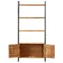 4-Tier Bookcase 80x30x180 cm Solid Acacia Wood Image 4