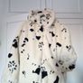 Coat faux fur zipper hoodie Image 8