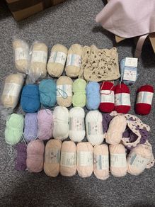 Large Yarn Bundle 4 Ply Cotton and Acrylic Dublin 12