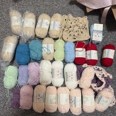Large Yarn Bundle 4 Ply Cotton and Acrylic Dublin 12