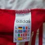 Adidas vest retro vintage Gilet red top adibreak shirt t-shirt poppers D164 Size S small the Brand Image 8