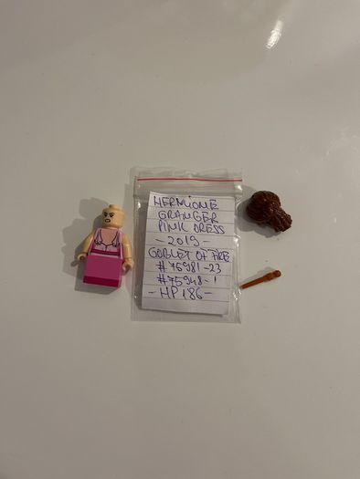 Lego Hermione Granger minifigure