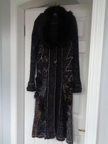 Designer Ladies Knitted Cardigan Coat for Sale