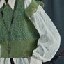 Designer Distressed Knit Vest Image 2