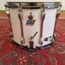 Vintage Ludwig 14 x 10 Parade Marching Snare Drum 10-Lug White No. 1162 Image 3
