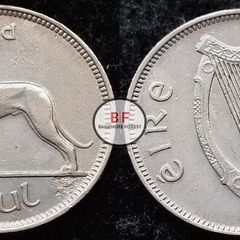 [#2313] - Ireland 1940 | Irish 6d | Six Pence | Wolfhound | KM.13