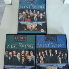 The West Wing Seasons 1, 3 & 4 DVD Bundle, 18 Discs