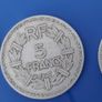 FRANCE WORLD WAR  2 set of 12  Aluminium Coins Image 2