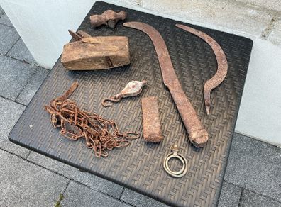 Vintage Rusty Items