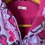 Girl's Winter Coat | Heart Design | Soft Fleece | 2 years Image 2