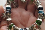 Beautiful charm bracelet.