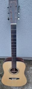 Martin Custom Shop D28 Style Acoustic. Italian Spruce top, Incredibly Figured Ziricote Back and Sides. Golden Era Bracing. Unique one off Custom Build. Exquisite.