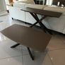 Coffee table from Eazy Living, brown glass top Image 8