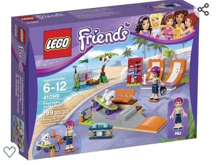 Lego Friends, Heartlake skatepark, 41099