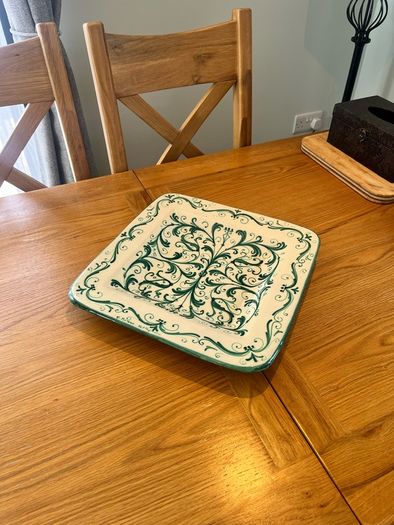 Vintage Sicilian Ceramic Tray