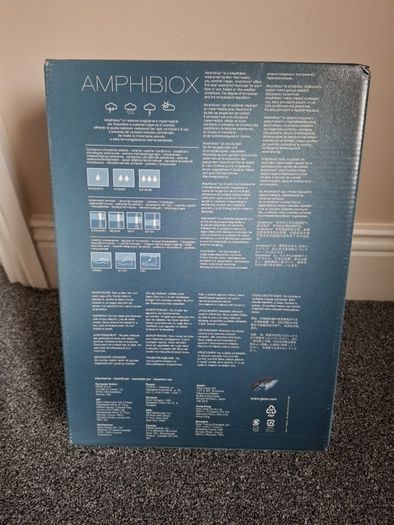 Brand new Geox AMPHIBIOX suede boots