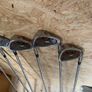 Wilson's staff X-31 irons golf clubs (RH)(P,S,5,6,4,9) Image 4
