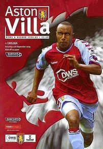 2004 Aston Villa v Chelsea - Barclays Premier League Programme