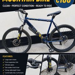 Large Men's Mountain Bike  100 !