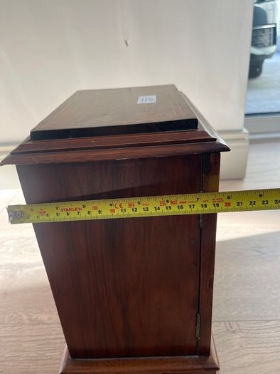 Antique collectors cabinet